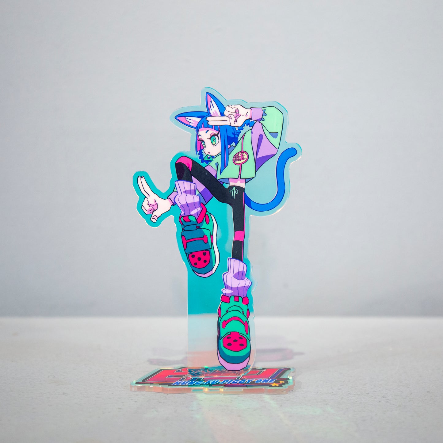 Acrylic stand Kung fu Xiamy