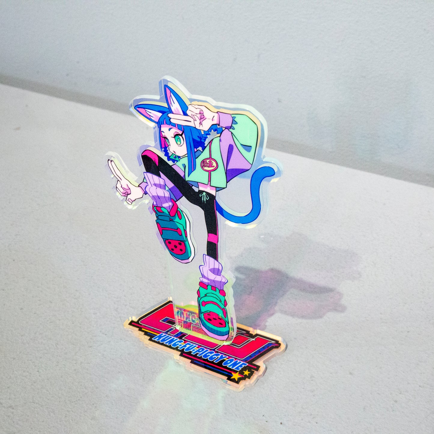 Acrylic stand Kung fu Xiamy