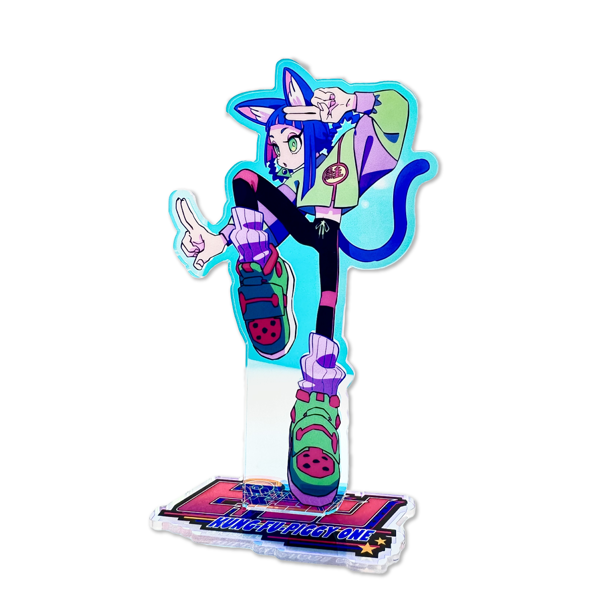 Acrylic stand Kung fu Xiamy