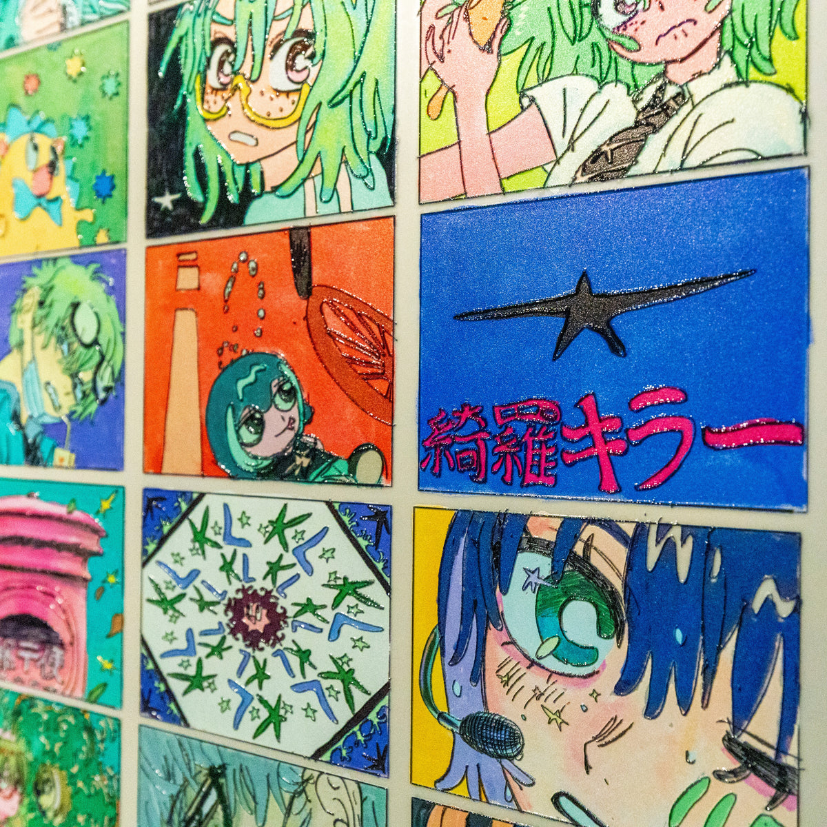 [Made to order] / [Kira Killer] Color Acrylic Print with KOMUGIKO2000 singed