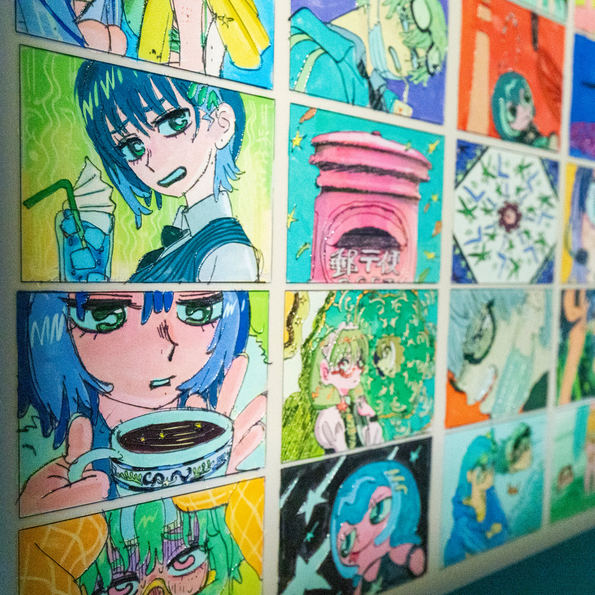 [Made to order] / [Kira Killer] Color Acrylic Print with KOMUGIKO2000 singed