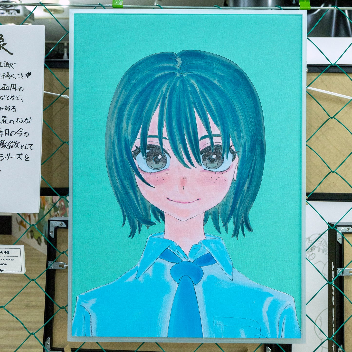 【受注生産】／【10年目の肖像】キャンバスプリント サイン入り