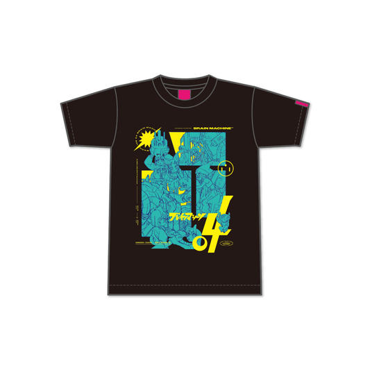 ブレインマシーン04 Tシャツ[Black]