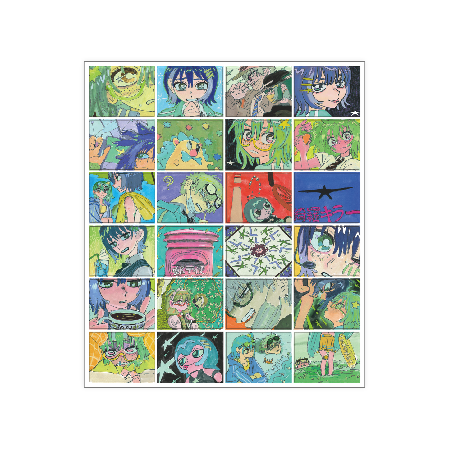 【会場受注生産】POPQUEST ステッカーシート