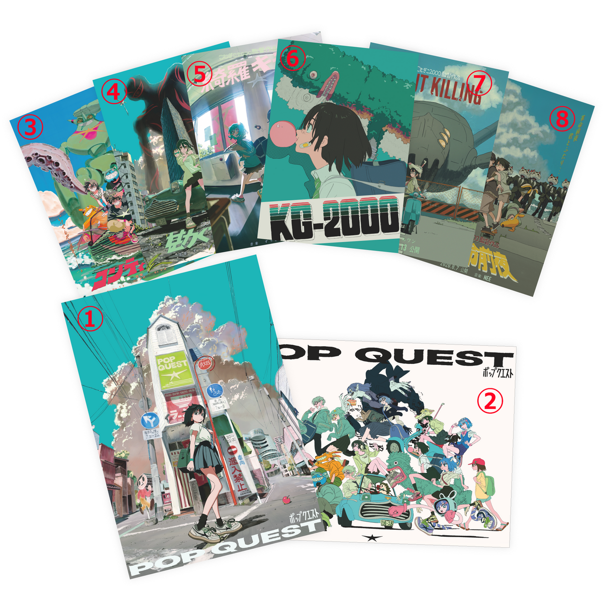 POPQUEST ポスター(全8種)